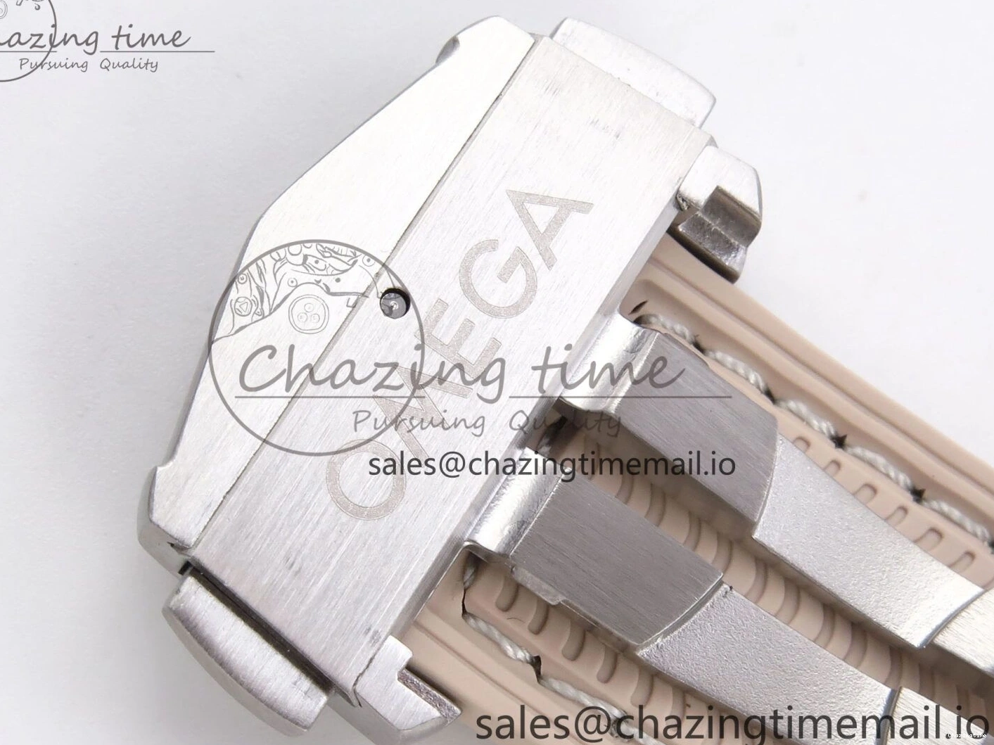 0204 Planet Ocean 43.5mm SS VSF 1:1 Best Edition Brown Bezel Sand Dial on Sand Rubber Strap A8900 Super Clone Neat 7710